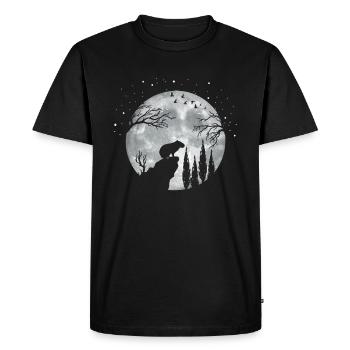 Capybara capybara rodent - Men's Premium Organic T-Shirt - black - Front - Nico (187cm)