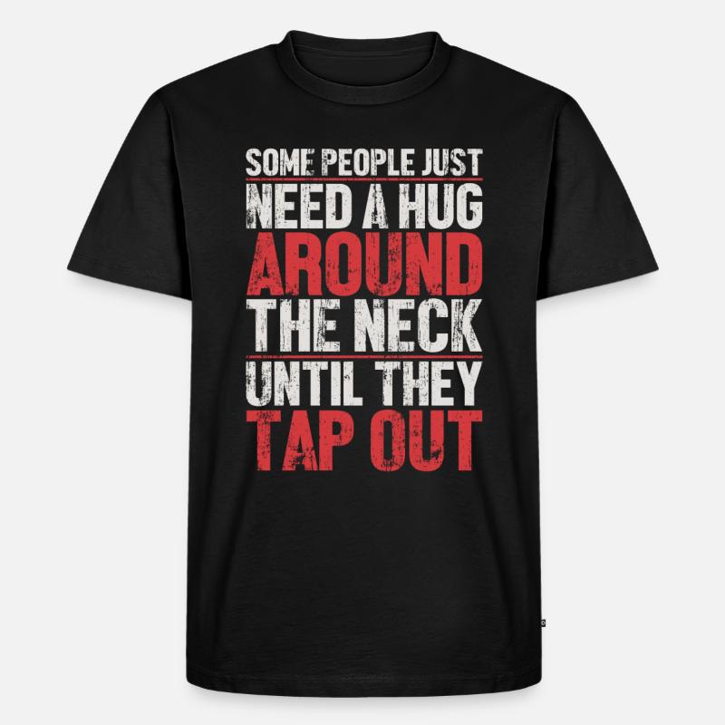 MMA Mixed Martial Arts - Männer Premium Bio T-Shirt - Schwarz