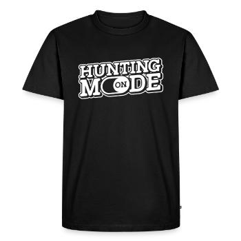 Hunter Hunting Hunting - Men's Premium Organic T-Shirt - black - Front - Nico (187cm)