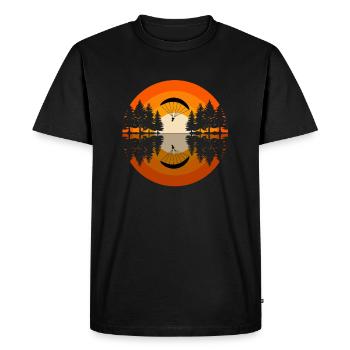 Parapente Parapente Parapente Parapente Parapente - T-shirt Premium bio Homme - noir - Devant - Nico (187cm)