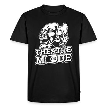 Théâtre - T-shirt Premium bio Homme - noir - Devant - Nico (187cm)