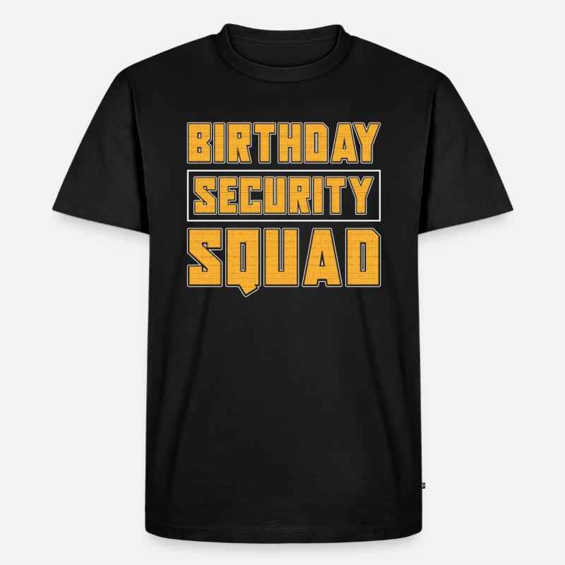 Security Security Guard Security Service - Men's Premium Organic T-Shirt - black