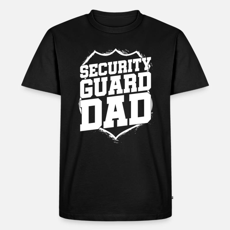 Security Security Guard Security Service - Men's Premium Organic T-Shirt - black
