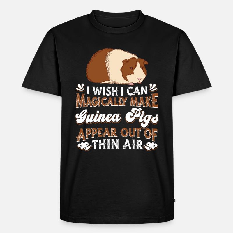 Cochon d’Inde Cochon d’Inde - T-shirt Premium bio Homme - noir