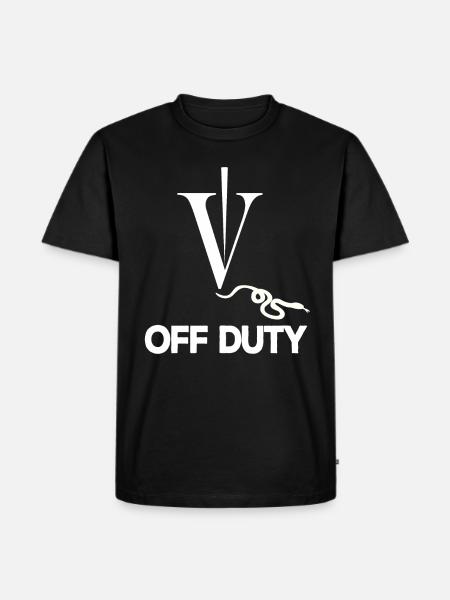 Belastingvrije dierenarts Dierenarts Diergeneeskunde Dieren - Mannen Premium Bio T-shirt - zwart