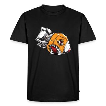 Rocket Bomb Explosion Weapon Arms Soldier Arms - Men's Premium Organic T-Shirt - black - Front - Nico (187cm)