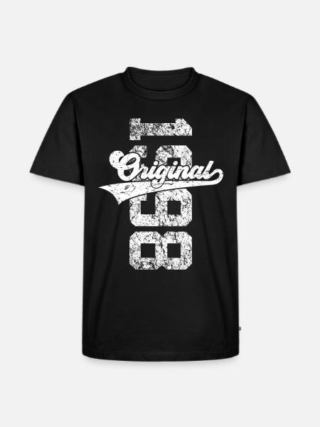 28TH BIRTHDAY ORIGINAL 1998 - Men's Premium Organic T-Shirt - black