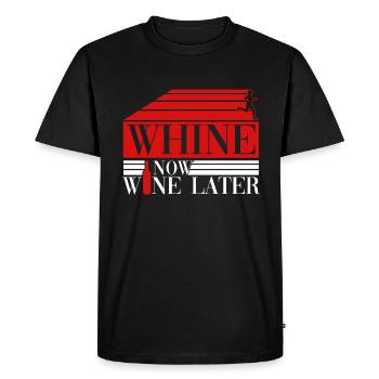 Se plaindre maintenant, boire plus tard - Runner Marathon - T-shirt Premium bio Homme - noir - Devant - Nico (187cm)