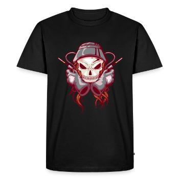 Welders Welding Craftsmen Metalworkers - Men's Premium Organic T-Shirt - black - Front - Nico (187cm)