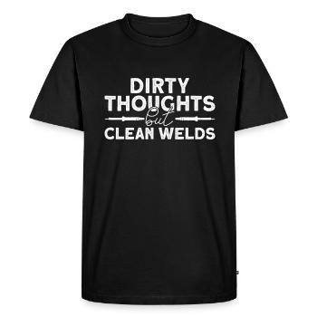 Soudeurs Soudeurs Artisans Métallurgistes - T-shirt Premium bio Homme - noir - Devant - Nico (187cm)