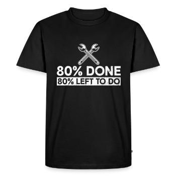 Cutting machine operator CNC machine operator - Men's Premium Organic T-Shirt - black - Front - Nico (187cm)