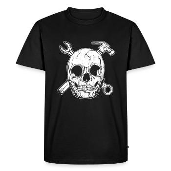 Cutting Machine Operator CNC Machine Operator - Men's Premium Organic T-Shirt - black - Front - Nico (187cm)
