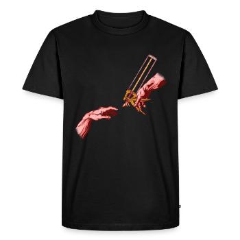 Cutting machine operator CNC machine operator - Men's Premium Organic T-Shirt - black - Front - Nico (187cm)