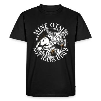 Mythologie grecque Dieu grec antique - T-shirt Premium bio Homme - noir - Devant - Nico (187cm)