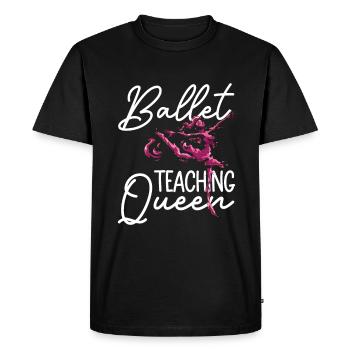 Professeur de ballet - Ballet danseur ballet - T-shirt Premium bio Homme - noir - Devant - Nico (187cm)