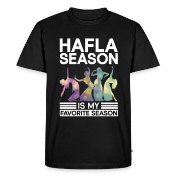Hafla Saison Danseuse du ventre Danseuse du ventre Danseuse - T-shirt Premium bio Homme - noir - Devant - Nico (187cm)