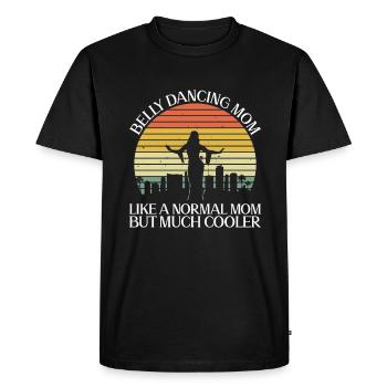 Danse du ventre Danseuse du ventre Maman Danseuse Cadeau - T-shirt Premium bio Homme - noir - Devant - Nico (187cm)