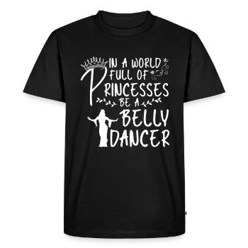 Danse du ventre Danseuse du ventre Danse Danseur Cadeau - T-shirt Premium bio Homme - noir - Devant - Nico (187cm)