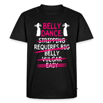 Danse du ventre Danseuse du ventre Danse Danseur Cadeau - T-shirt Premium bio Homme - noir - Devant - Nico (187cm)
