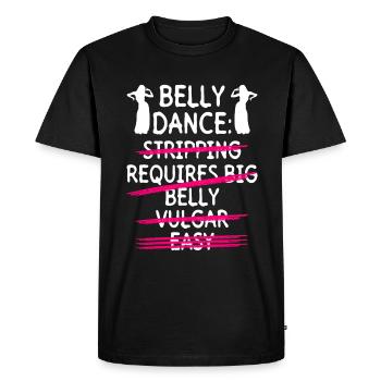 Danse du ventre Danseuse du ventre Danse Danseur Cadeau - T-shirt Premium bio Homme - noir - Devant - Nico (187cm)