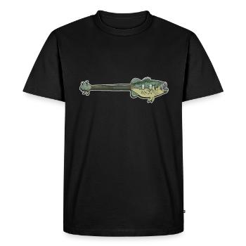 Guitare basse - Guitariste basse Basse - T-shirt Premium bio Homme - noir - Devant - Nico (187cm)
