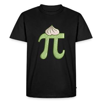 Key Lime Pi - Drôle de professeur de mathématiques pour le jour de Pi - T-shirt Premium bio Homme - noir - Devant - Nico (187cm)