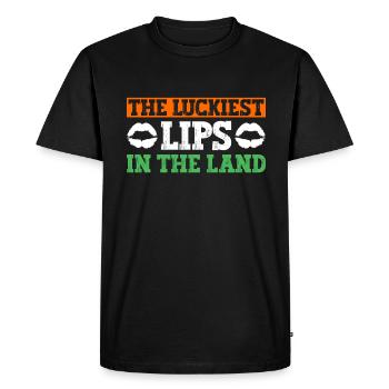 Irlande Irlandais drôle de dicton de la Saint-Patrick - T-shirt Premium bio Homme - noir - Devant - Nico (187cm)
