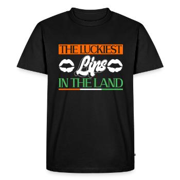 Irlande Irlandais drôle de dicton de la Saint-Patrick - T-shirt Premium bio Homme - noir - Devant - Nico (187cm)