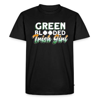 Irlande Irlandais drôle de dicton de la Saint-Patrick - T-shirt Premium bio Homme - noir - Devant - Nico (187cm)