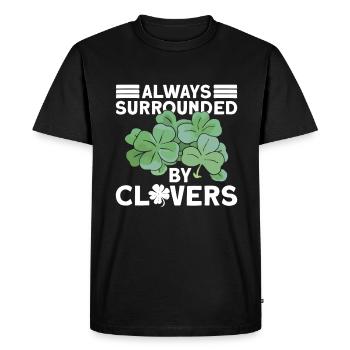 Irlande Irlandais drôle de dicton de la Saint-Patrick - T-shirt Premium bio Homme - noir - Devant - Nico (187cm)