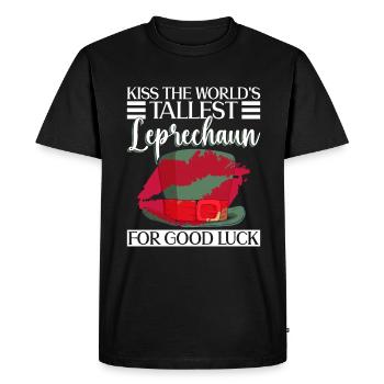 Irlande Irlandais drôle de dicton de la Saint-Patrick - T-shirt Premium bio Homme - noir - Devant - Nico (187cm)