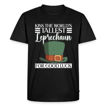 Irlande Irlandais drôle de dicton de la Saint-Patrick - T-shirt Premium bio Homme - noir - Devant - Nico (187cm)