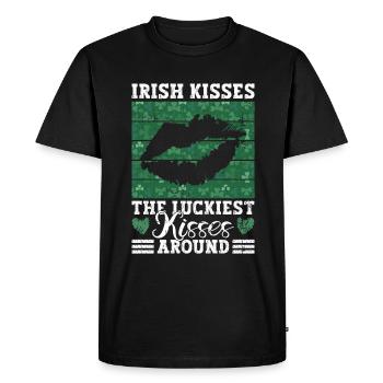 Irlande Irlandais drôle de dicton de la Saint-Patrick - T-shirt Premium bio Homme - noir - Devant - Nico (187cm)