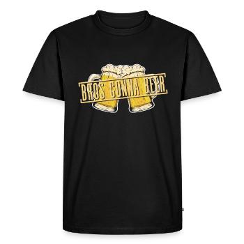 Beer Day Beer Day Beer lovers Beer drinkers - Men's Premium Organic T-Shirt - black - Front - Nico (187cm)