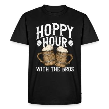 Beer Day Beer Day Beer lovers Beer drinkers - Men's Premium Organic T-Shirt - black - Front - Nico (187cm)