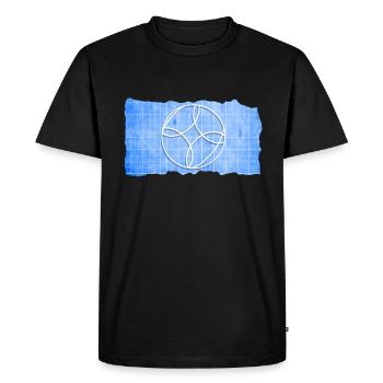 Bocce Ball Blueprint - Bocce Ball - Men's Premium Organic T-Shirt - black - Front - Nico (187cm)