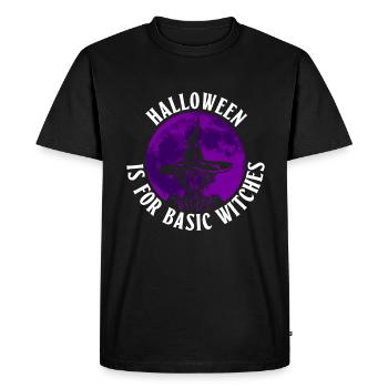 Halloween is for simple witches - Goth Halloween - Men's Premium Organic T-Shirt - black - Front - Nico (187cm)