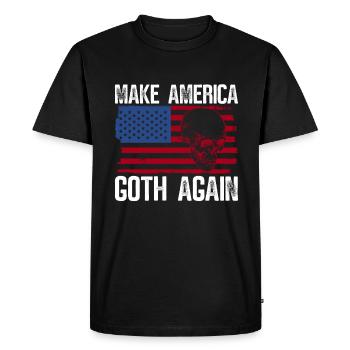 Make America Gothic Again - Gothic - T-shirt Premium bio Homme - noir - Devant - Nico (187cm)