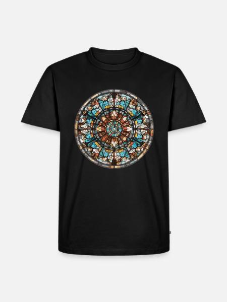 Vitrail - Vitrail Artiste - T-shirt Premium bio Homme - noir