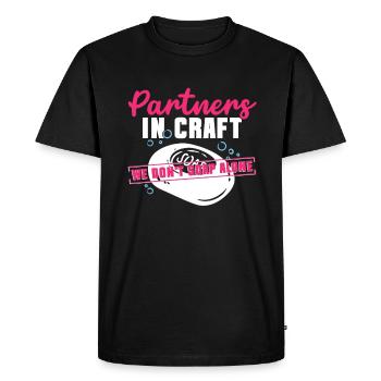 soap soap making soap maker soap boiler - Men's Premium Organic T-Shirt - black - Front - Nico (187cm)