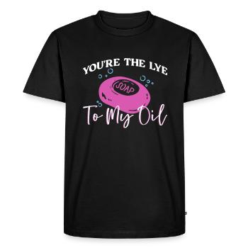 Soap Soap Making Soap Maker Soap Maker - Men's Premium Organic T-Shirt - black - Front - Nico (187cm)
