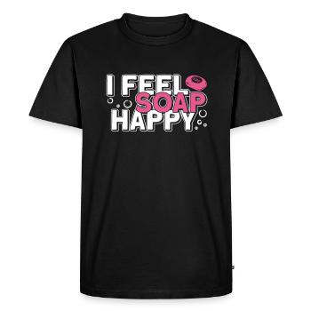 soap soap making soap maker soap boiler - Men's Premium Organic T-Shirt - black - Front - Nico (187cm)