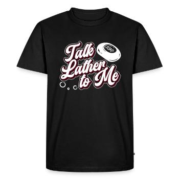 soap soap making soap maker soap boiler - Men's Premium Organic T-Shirt - black - Front - Nico (187cm)
