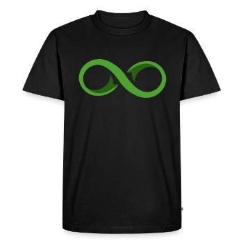 Organ Donor Organ Transplant Organ Donation - Men's Premium Organic T-Shirt - black - Front - Nico (187cm)