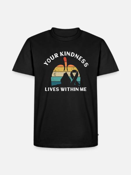 Organ Donor Lunge Organ Transplant - Men's Premium Organic T-Shirt - black