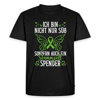 Stem Cells Stem Cell Therapy Stem Cell Donation - Men's Premium Organic T-Shirt - black - Front - Nico (187cm)