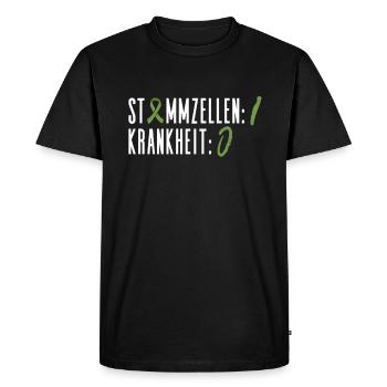 Stem Cells Stem Cell Therapy Stem Cell Donation - Men's Premium Organic T-Shirt - black - Front - Nico (187cm)