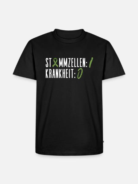 Stamceller stamcelleterapi stamcelledonasjon - Premium økologisk T-skjorte for menn - svart