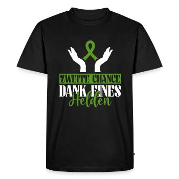 Stem Cells Stem Cell Therapy Stem Cell Donation - Men's Premium Organic T-Shirt - black - Front - Nico (187cm)