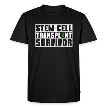 Stem Cell Transplant Stem Cell Donor Stem Cell - Men's Premium Organic T-Shirt - black - Front - Nico (187cm)